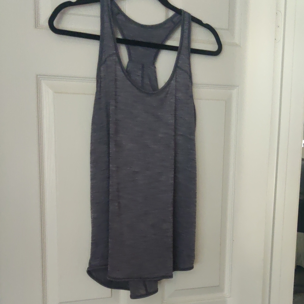 Lululemon Gray/Blue Heather Sleeveless Women's Top